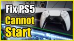 PS5 Won't Boot Repair