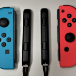 Used Nintendo Switch OEM Joy-Con Pair (Neon Red and Neon Blue) *Tested* - No Drift