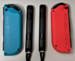 Used Nintendo Switch OEM Joy-Con Pair (Neon Red and Neon Blue) *Tested* - No Drift - Image 2