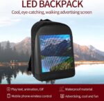 Smart LED Backpack with Mobile App Control | Customizable LED Screen | Trílex Fix - Image 5