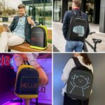 Smart LED Backpack with Mobile App Control | Customizable LED Screen | Trílex Fix - Image 3