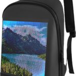 Smart LED Backpack with Mobile App Control | Customizable LED Screen | Trílex Fix