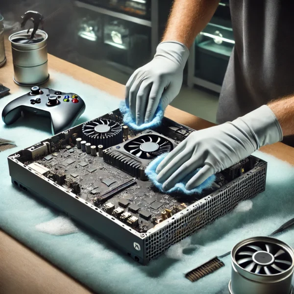 Xbox Box One X Cleaning
