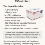 $15.12 Return Shipping Fee