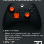 Xbox Series X Controller Upgrade – TMR Joystick Module Installation