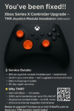 Xbox Series X Controller Upgrade – TMR Joystick Module Installation