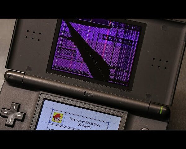 Nintendo DS Lite Top Screen Repair