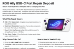 ROG Ally USB C Port Repair - Image 2