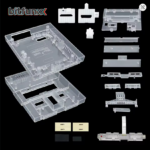 Bitfunx Transparent SNES Replacement Shell – US SFC Retro Console Case - Image 2