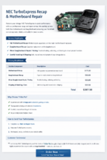 NEC TurboExpress Recap & Motherboard Repair – Pricing Breakdown - Image 2
