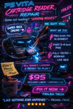 PS Vita Cartridge Reader Repair